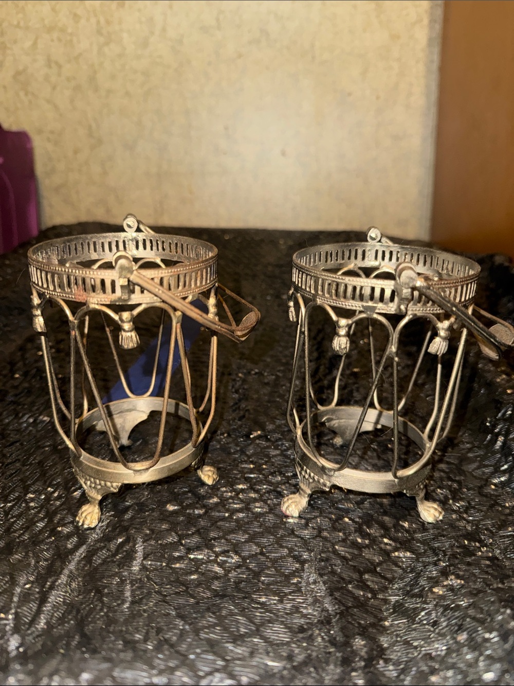Davco Silver Vintage Victorian Style Lanterns!!